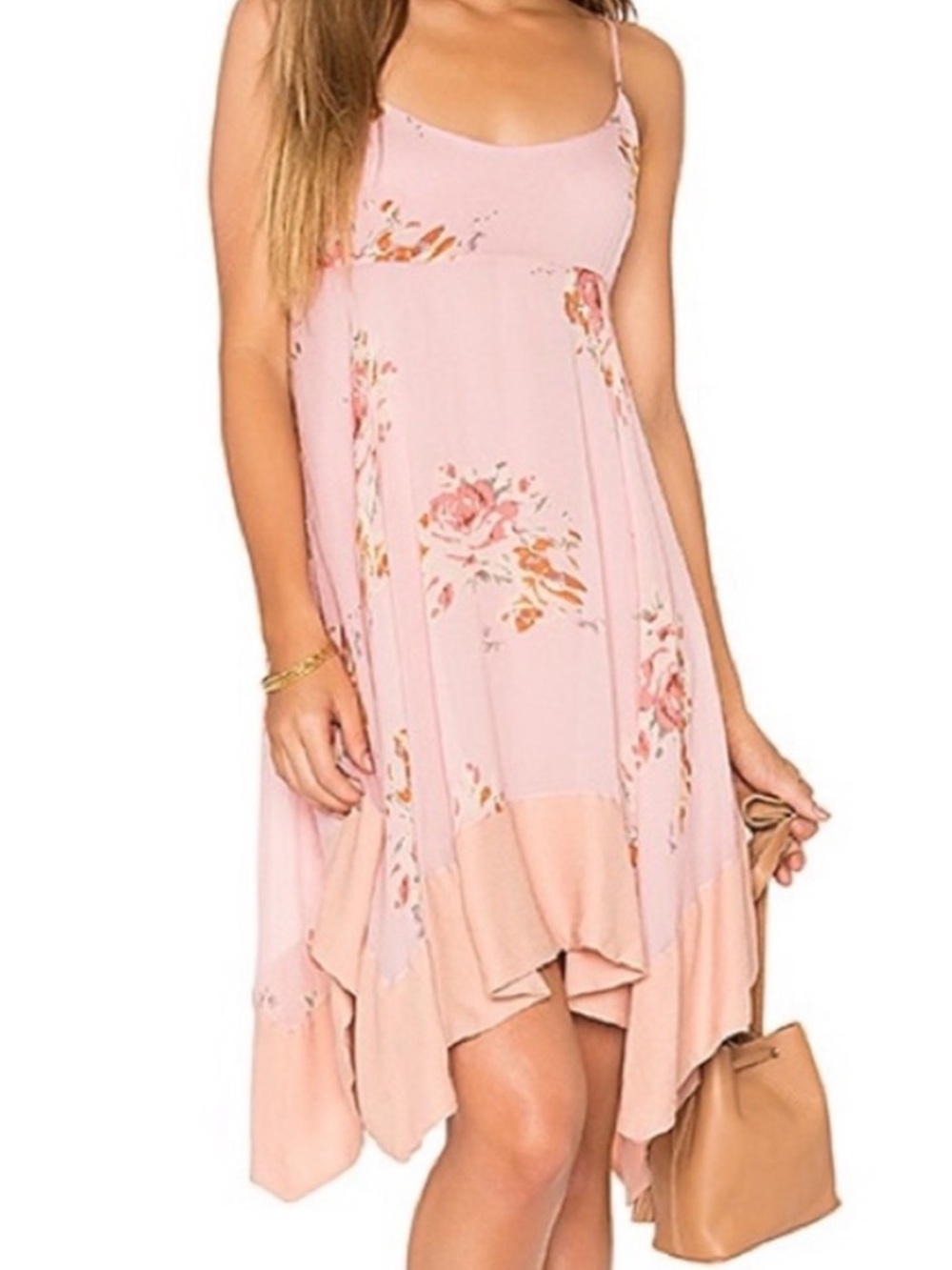 Free People Faded Bloom Mini Dress